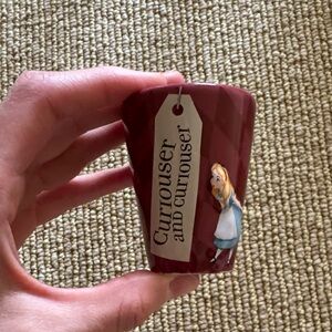 Authentic Disney World Alice Shot Glass